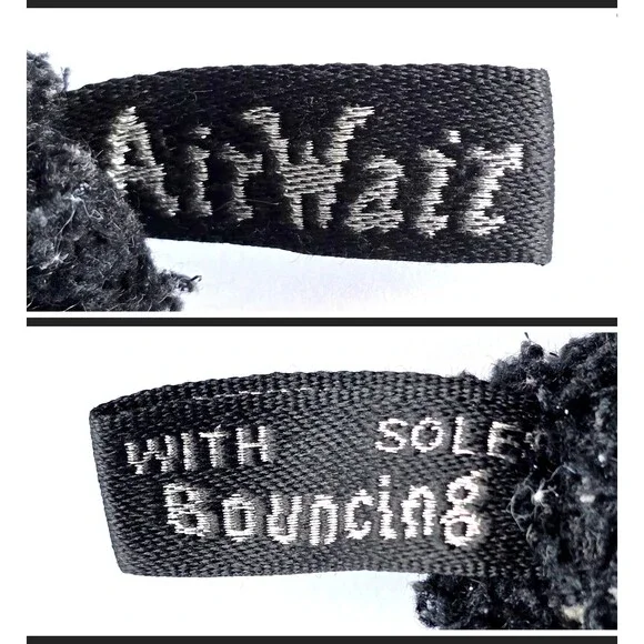 DR MARTENS Junior 1460 Pascal Tinsel Fur Lace Up Boots Black 12 29 Sparkly Girls - Picture 11 of 14